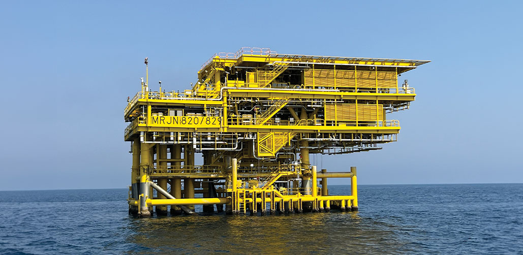Oil Production Deck Module for Saudi Waters